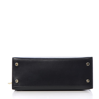 Hermes Box Kelly Sellier 25 Black 33 of 38