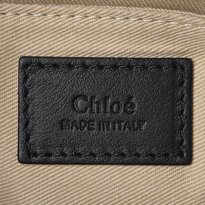 Chloe Smooth Calfskin Medium Roy Clutch Merino Grey 7 of 8