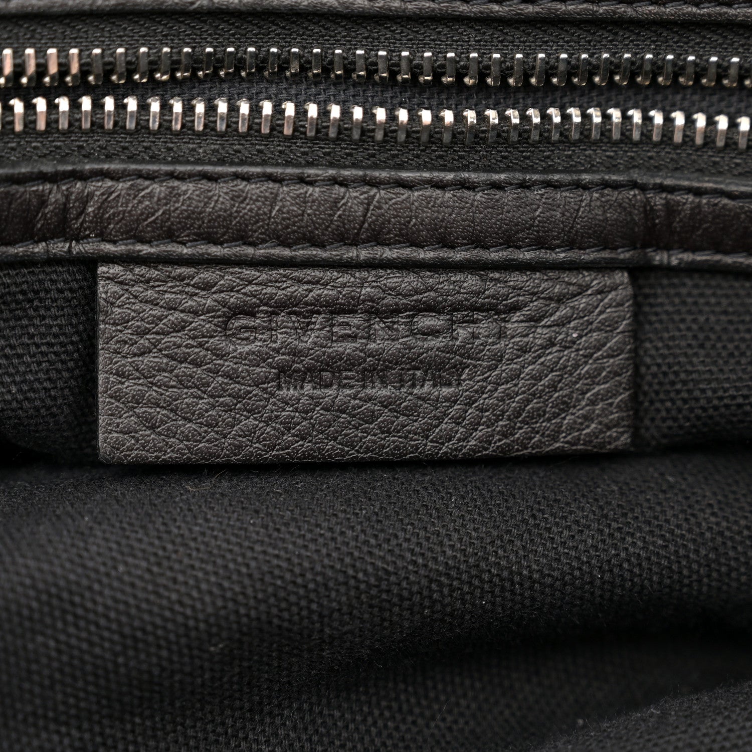 Givenchy Waxy Grained Calfskin Medium Nightingale Black 6 of 14