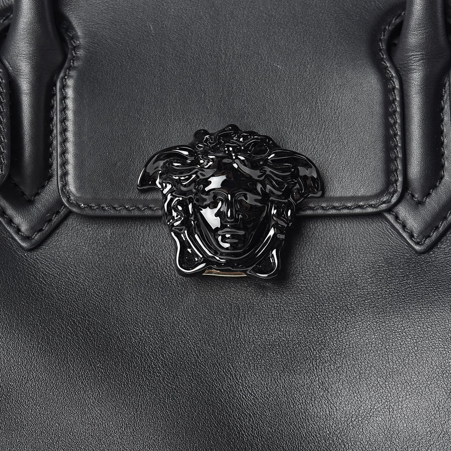 Calfskin Large Palazzo Empire Bag Black