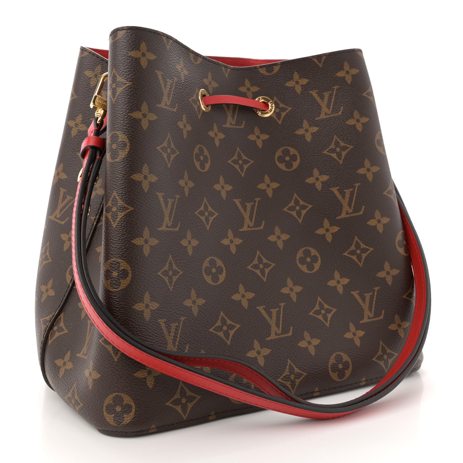 Louis Vuitton Monogram Neonoe MM Coquelicot 3 of 10