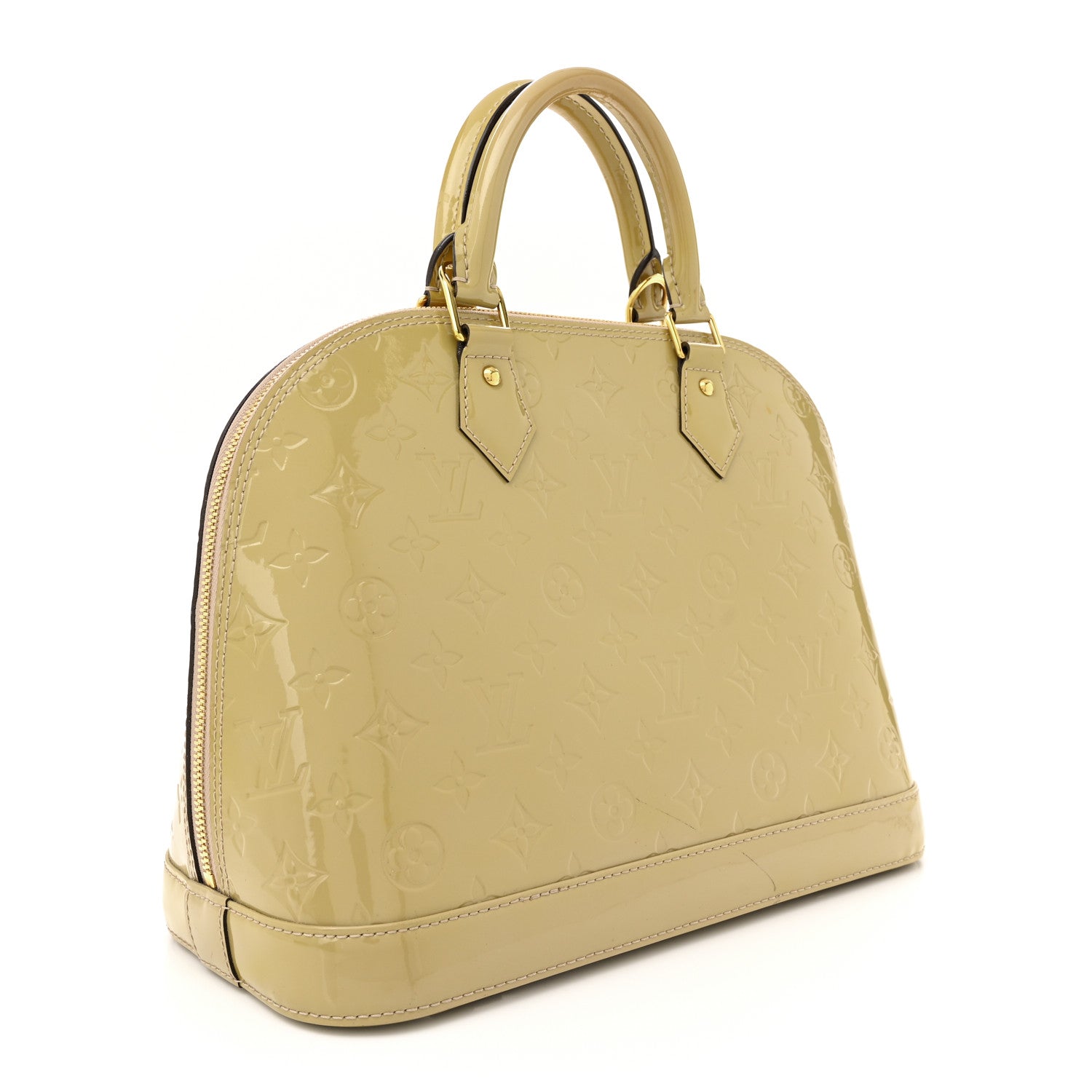 Louis Vuitton Vernis Alma PM Dune 3 of 15