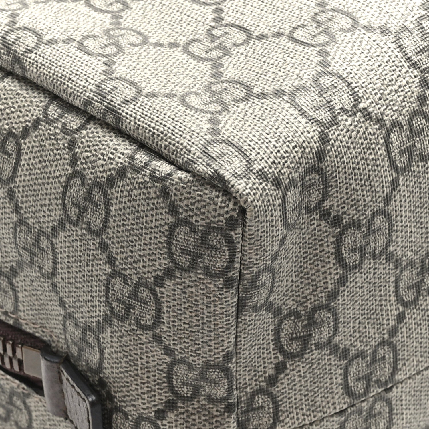 Gucci GG Supreme Monogram Web Ophidia Toiletry Case Beige 8 of 11