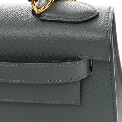 Hermes Epsom Kelly Sellier 28 Bleu Orage 12 of 16