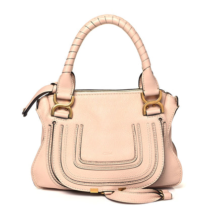 Chloe Calfskin Small Marcie Satchel Blush Nude 1 of 12