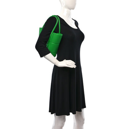 Bottega Veneta Rubber Maxi Intrecciato Mini Arco Grass 2 of 8