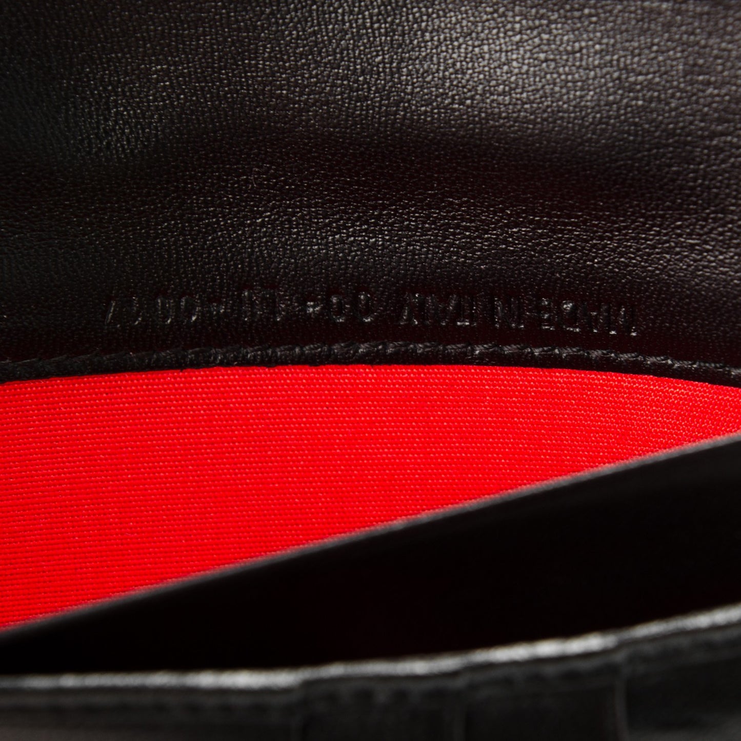 Lambskin Cannage Wallet Black