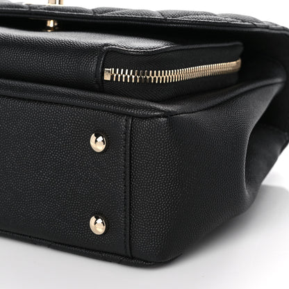 Chanel Caviar Quilted Medium Business Affinity Flap Black 9 of 11