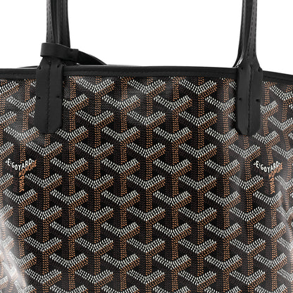Goyard Goyardine Reversible Mini Anjou Black 9 of 18