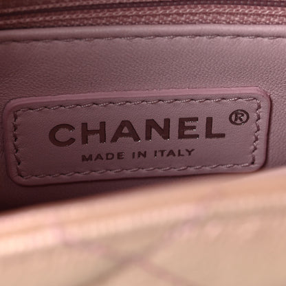 Chanel Iridescent Caviar Quilted Extra Mini Coco Handle Flap Light Pink 6 of 8