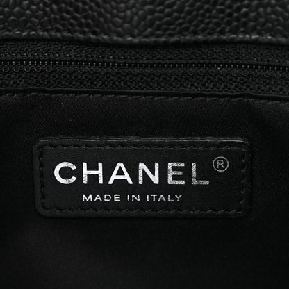 Chanel Caviar Quilted Grand Shopping Tote GST Black 6 of 10