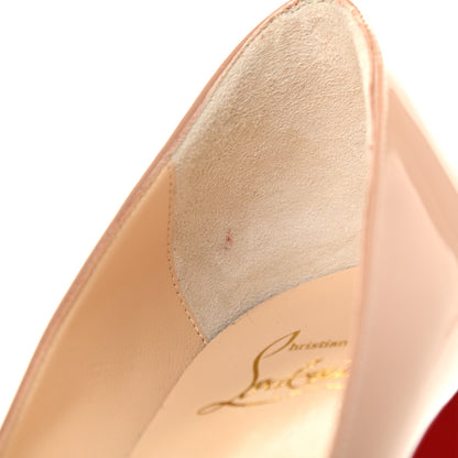Christian Louboutin Patent Lady Gena 85 Pumps 37 Nude 8 of 8