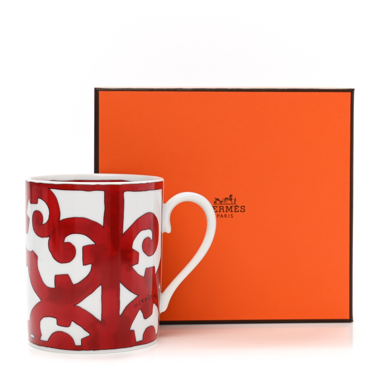 Hermes Porcelain Balcon du Guadalquivir Mug 7 of 7