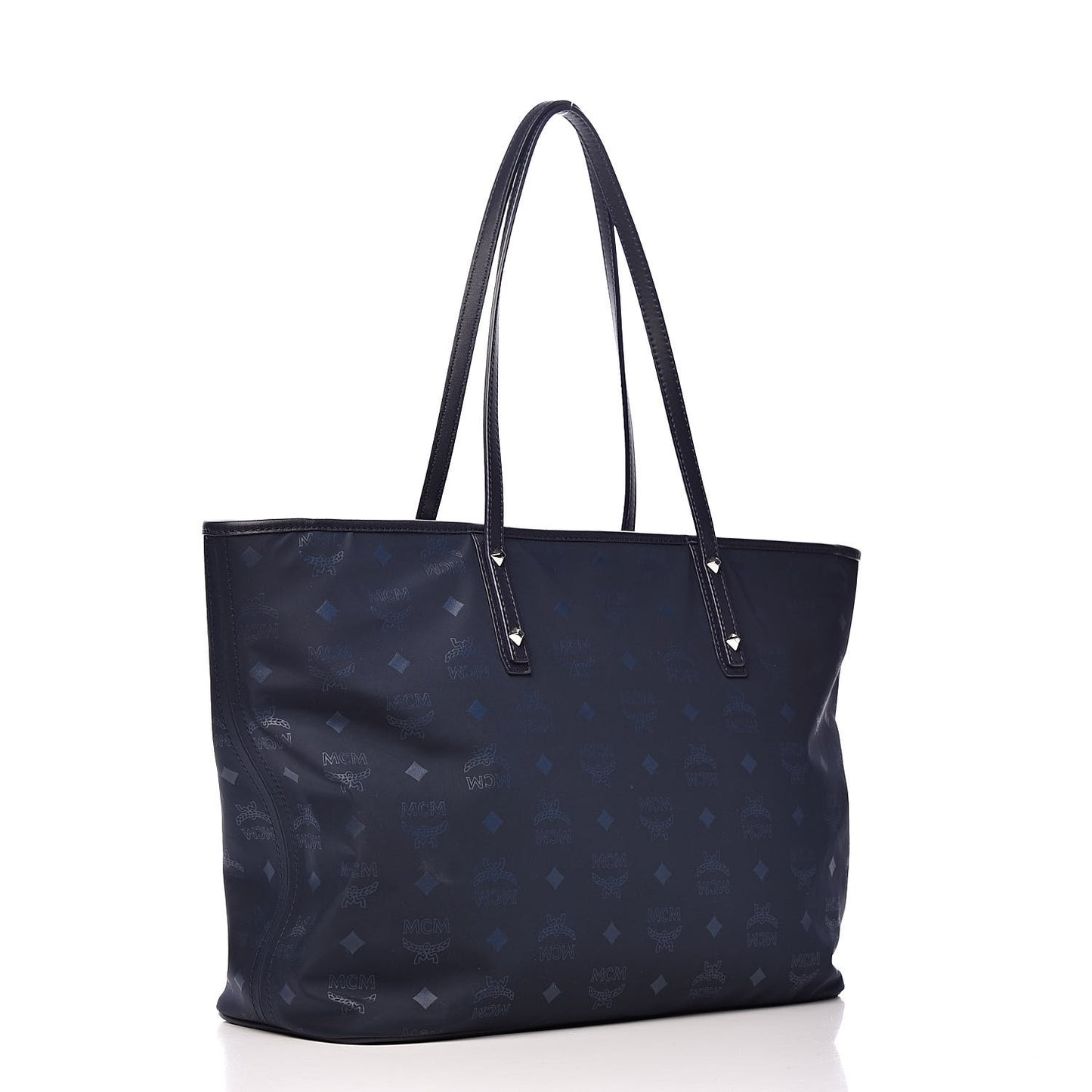 Nylon Monogram Medium Dieter Shopper Tote Navy