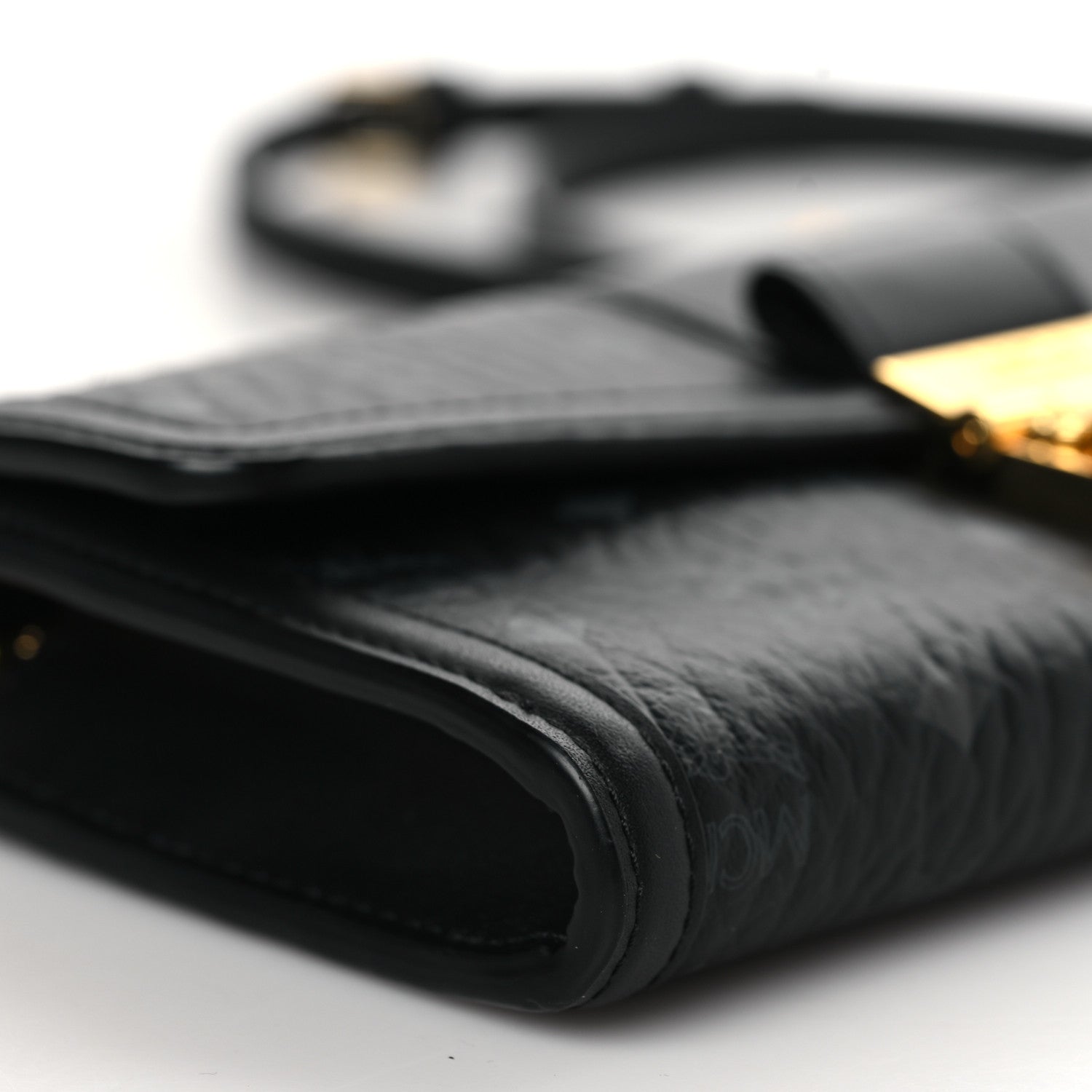 MCM Visetos Large Tracy Chain Wallet Black 6 of 7