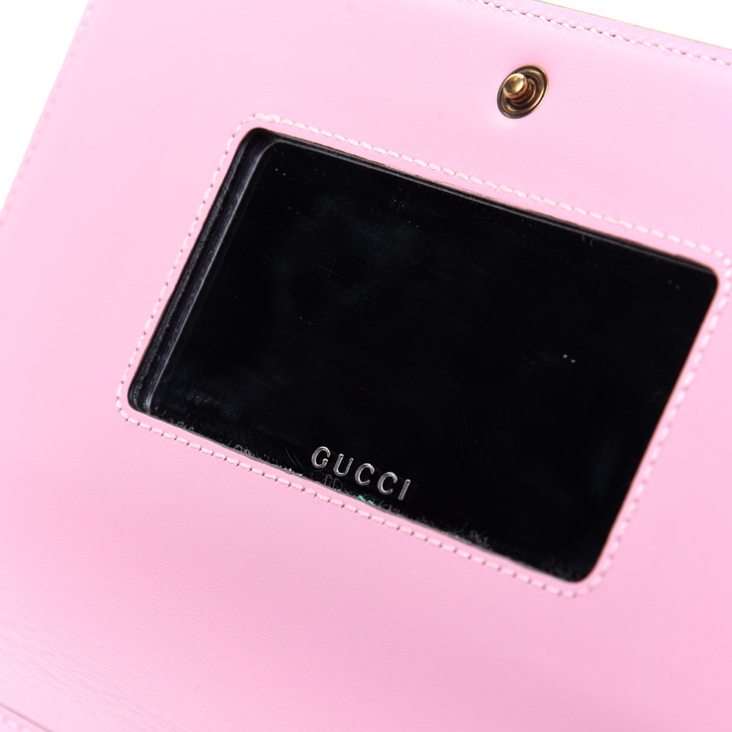 Gucci GG Supreme Monogram Strawberry Chain Wallet 9 of 11