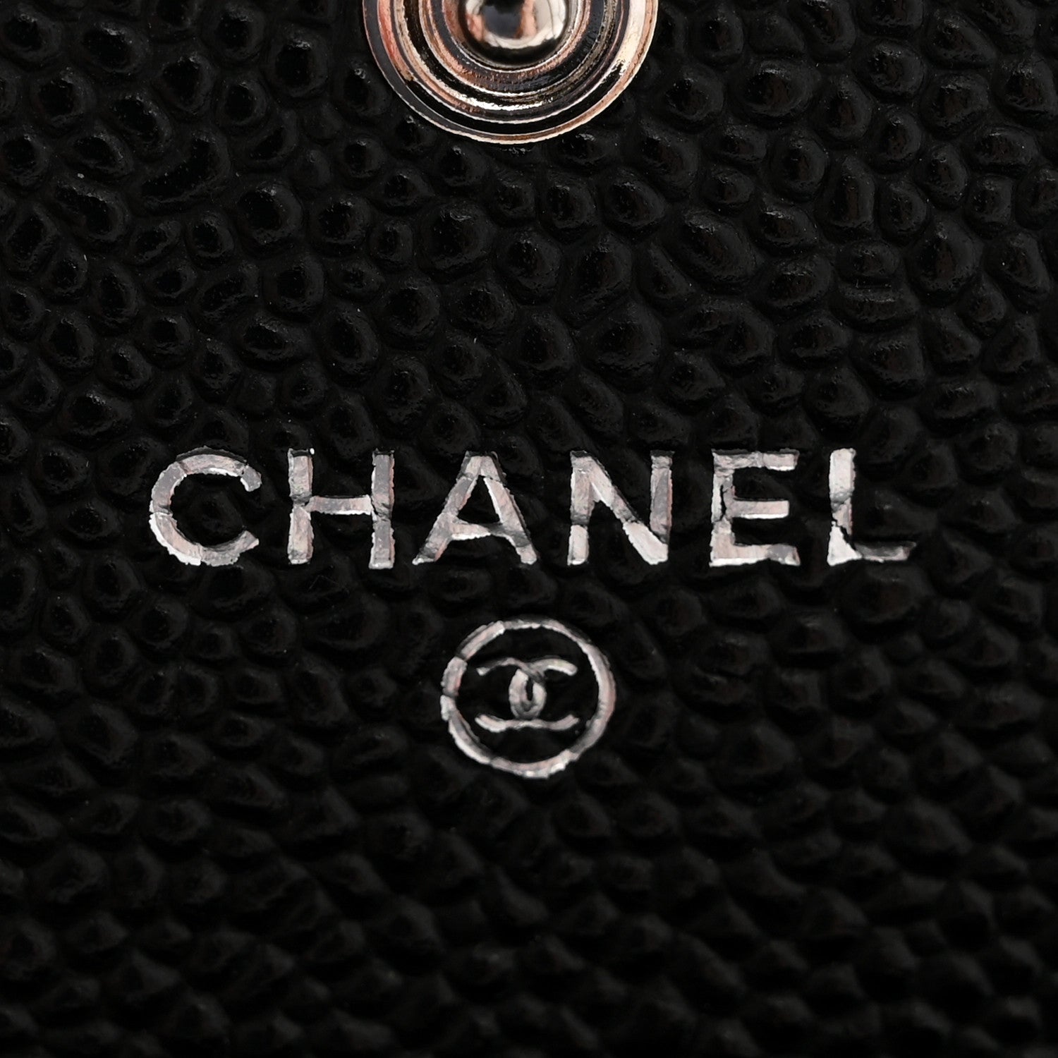 Chanel Caviar Quilted Flap Card Holder Black 6 of 10
