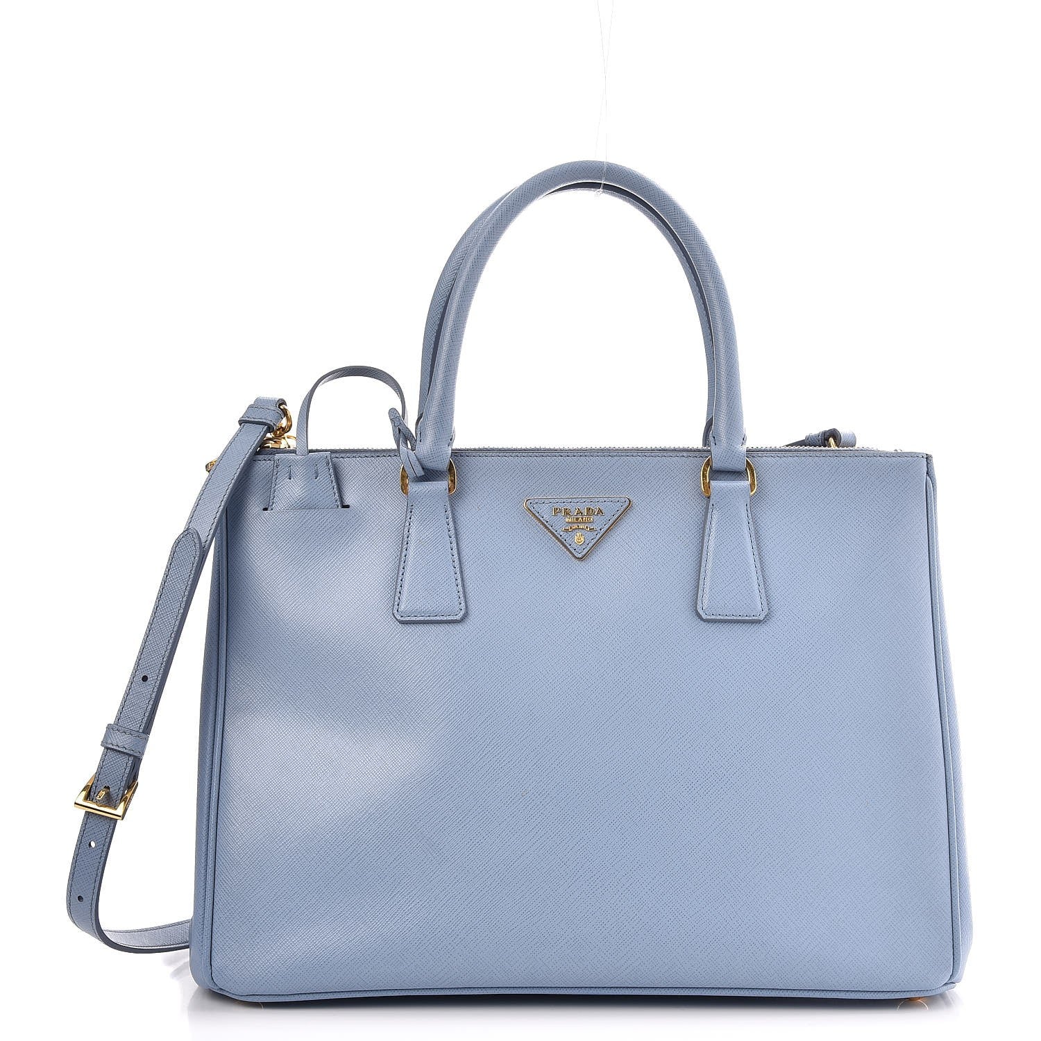 Prada Saffiano Medium Galleria Double Zip Tote Astrale 1 of 10