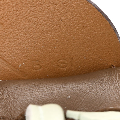 Hermes Milo Lambskin Grigri Rodeo Pegase Horse Bag Charm PM Etoupe Vert Fizz Biscuit 4 of 6