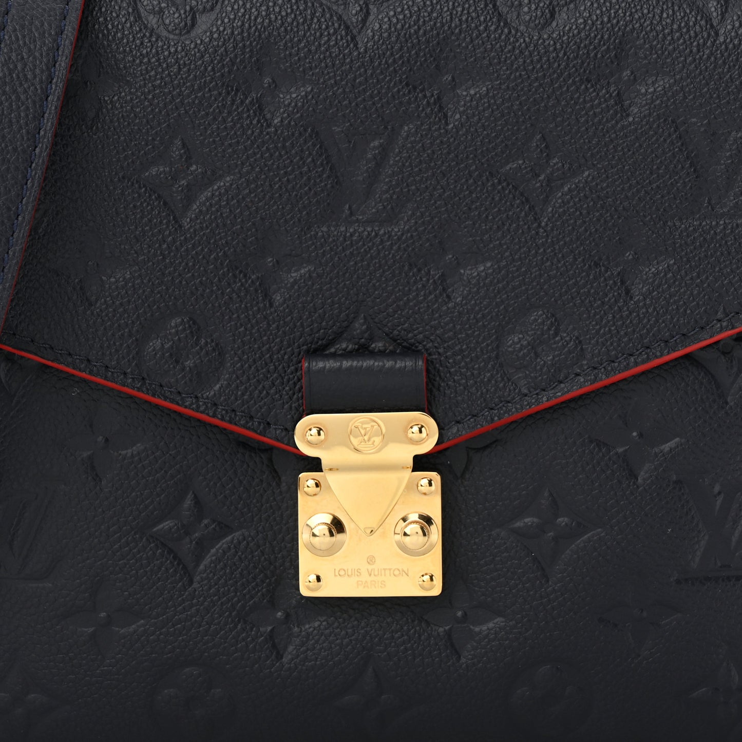 Empreinte Pochette Metis Marine Rouge