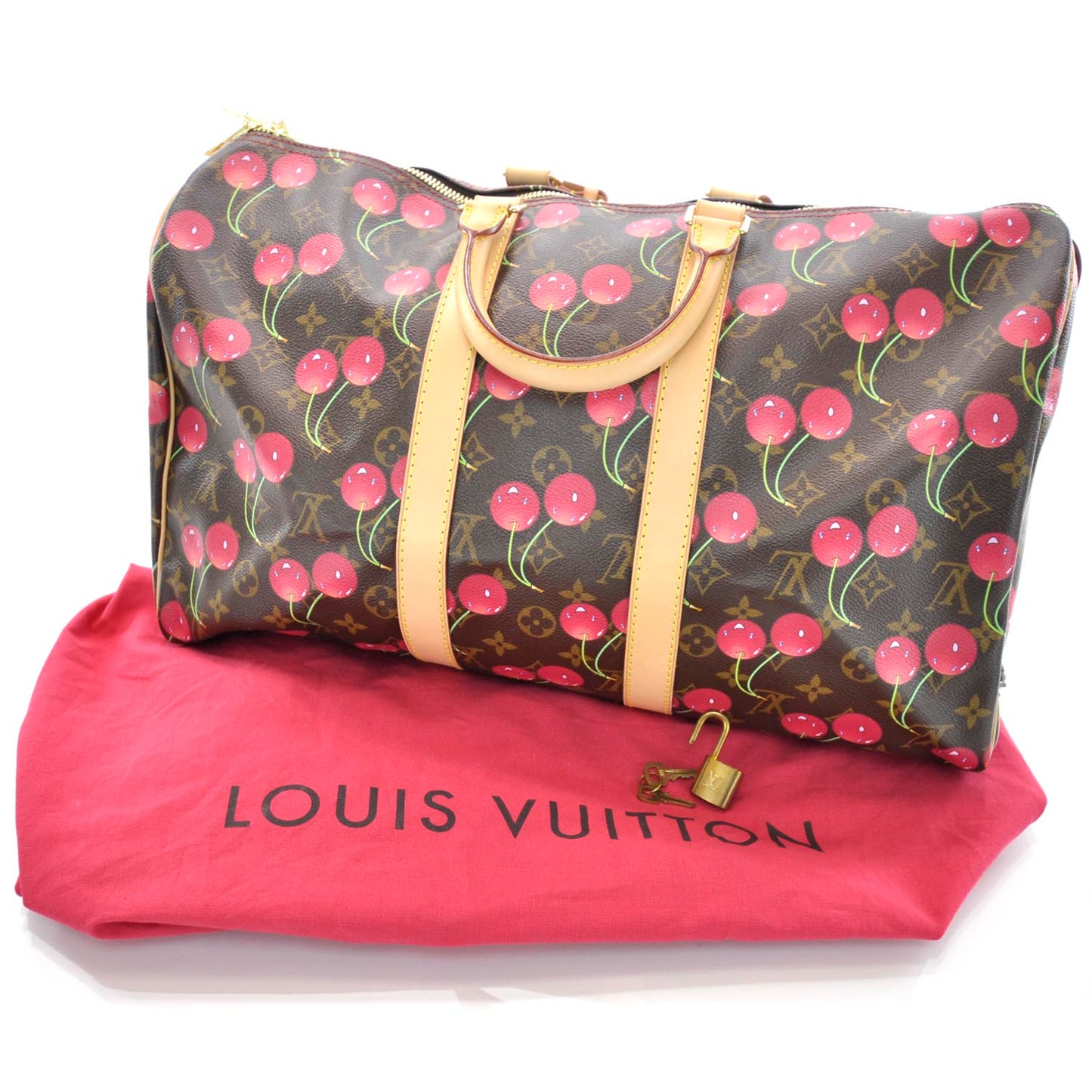 Monogram Cerises Keepall 45