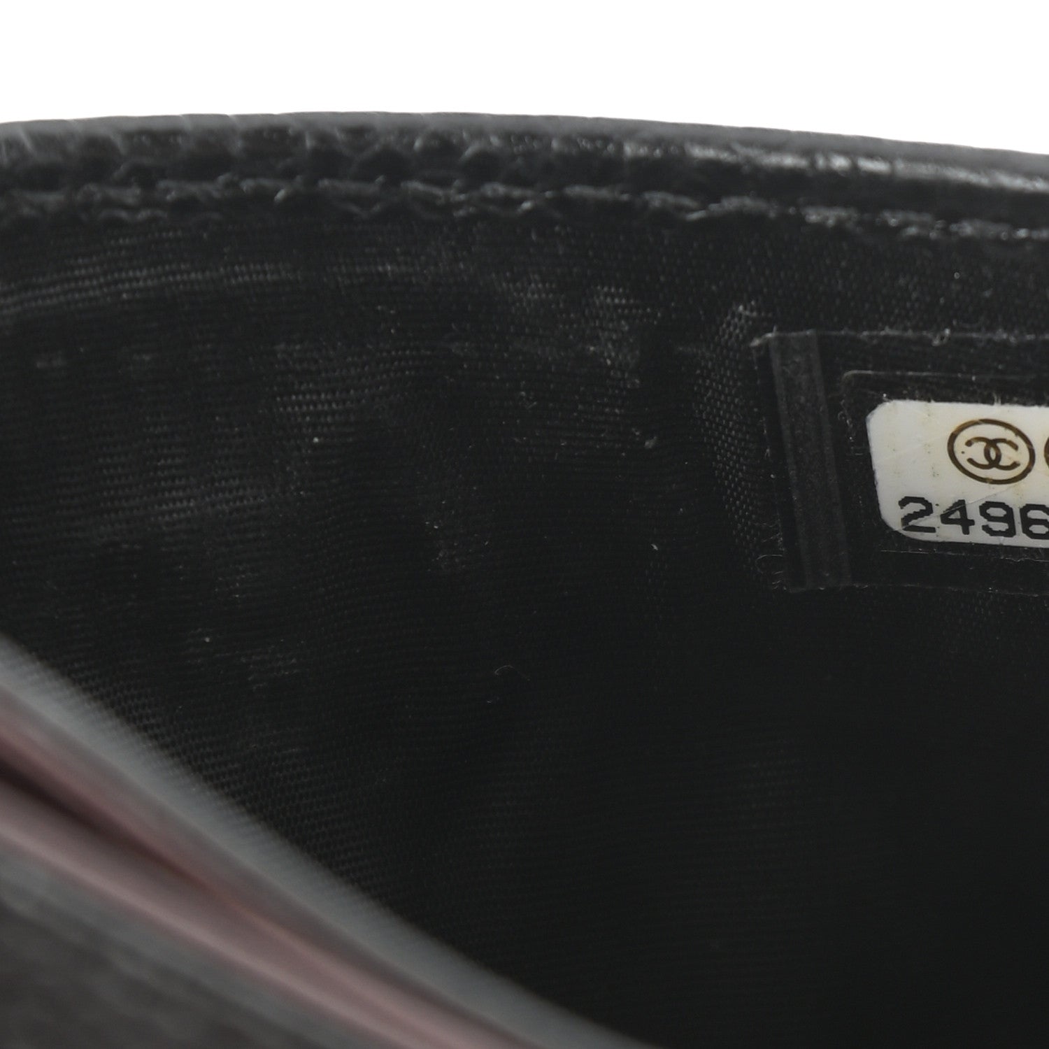 Chanel Caviar Quilted Card Holder Black 8 of 9