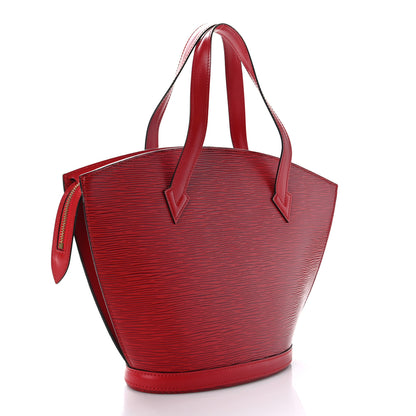 Louis Vuitton Epi Saint Jacques PM Castillan Red 3 of 8