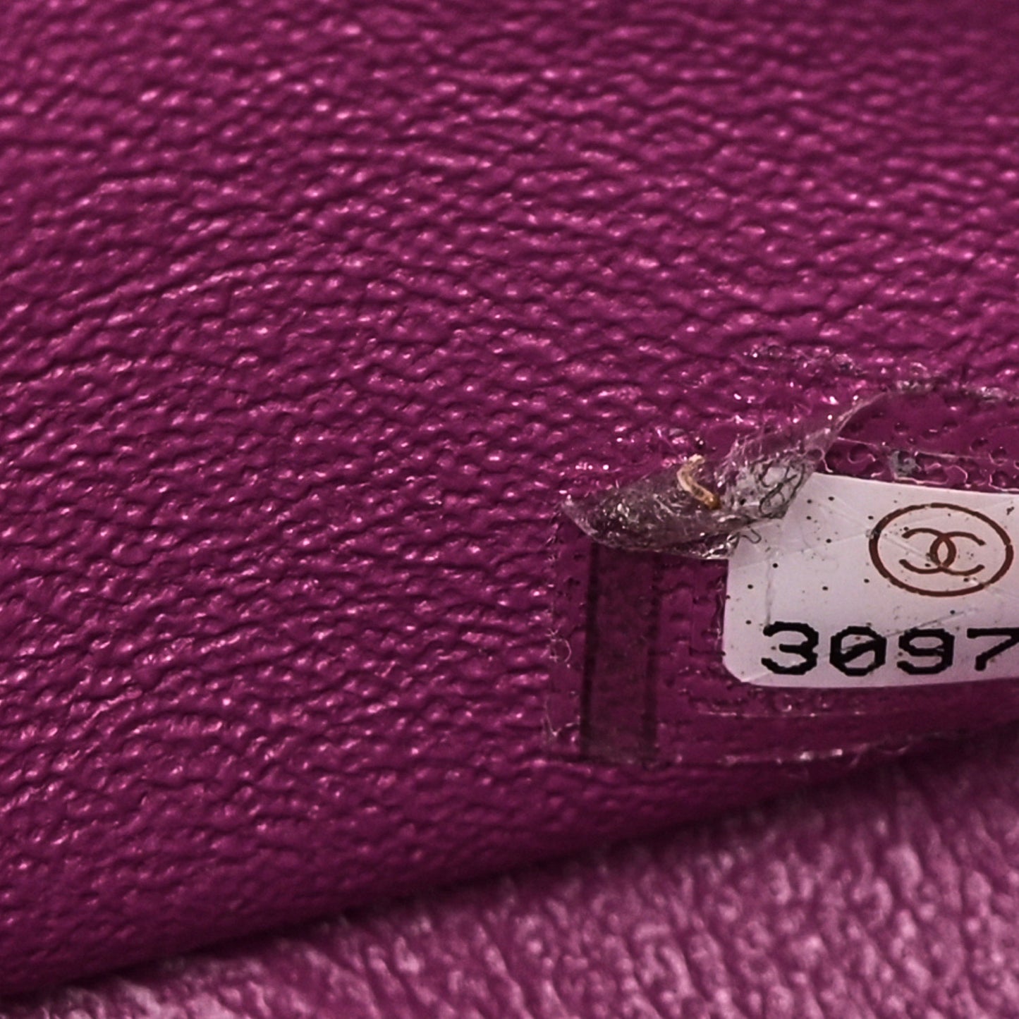 Lambskin Quilted Medium Double Flap Blue Pink