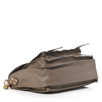 Proenza Schouler Lambskin Medium PS1 Satchel Smoke 3 of 4