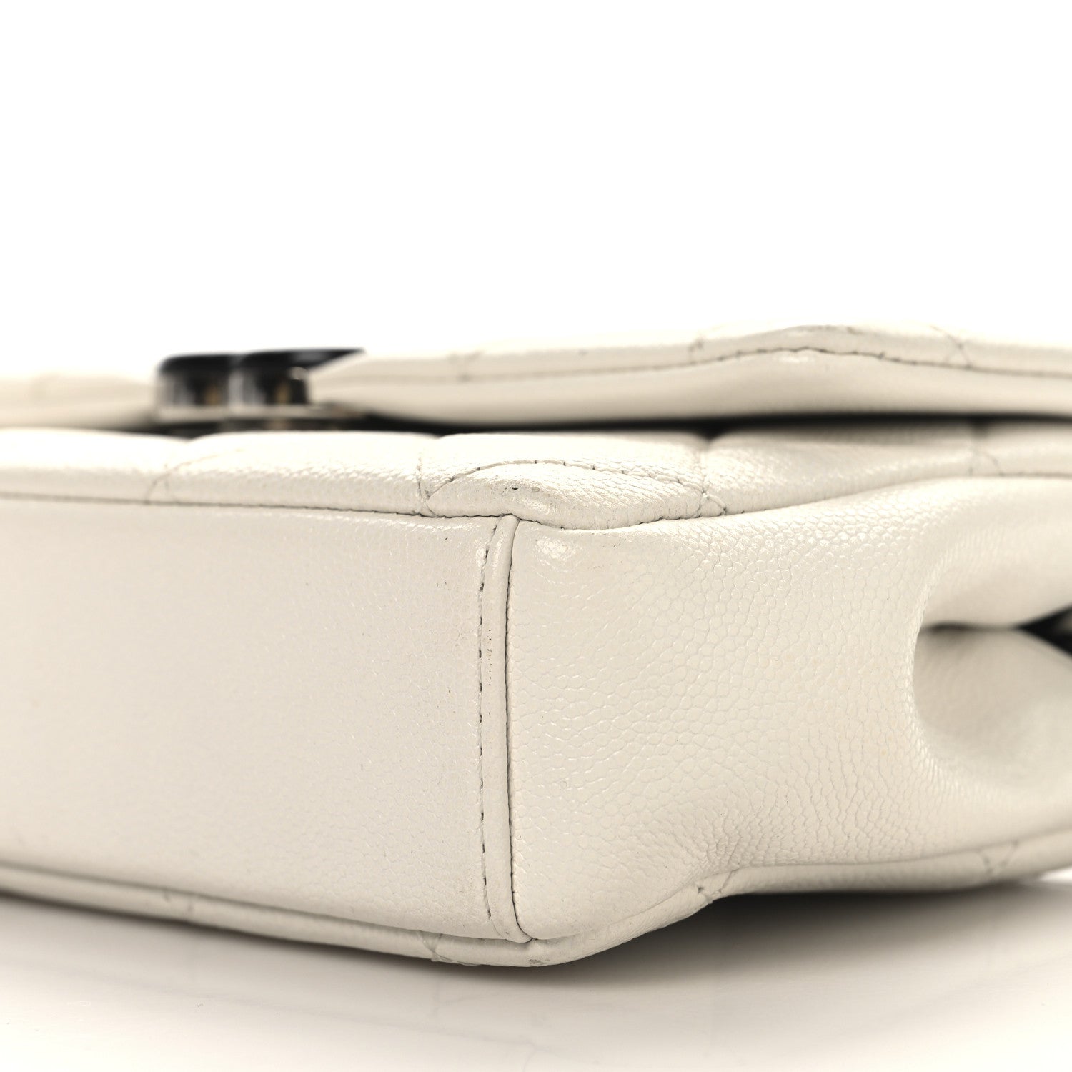 Chanel Caviar Quilted My Everything Small Flap White Black 10 of 13