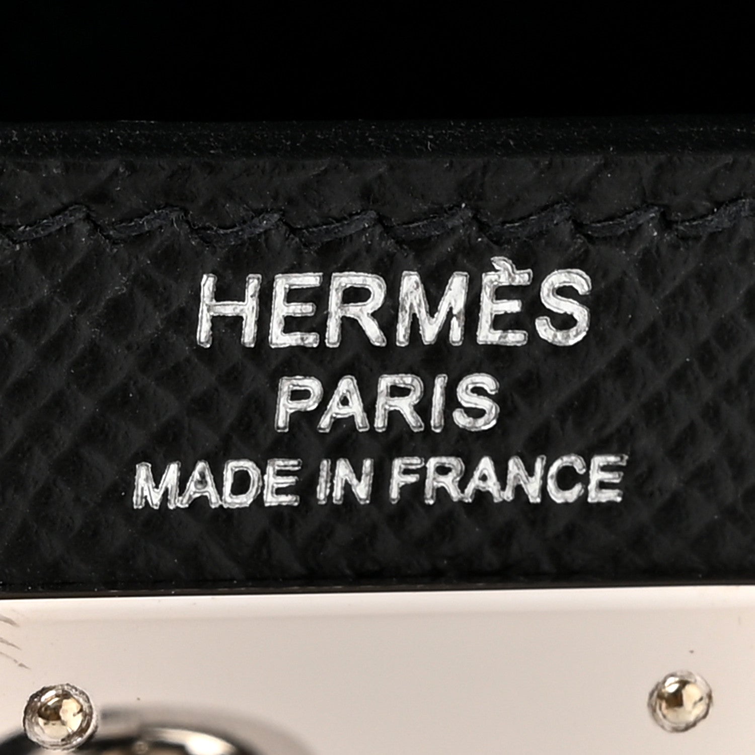 Hermes Epsom Kelly Sellier 28 Black 7 of 11