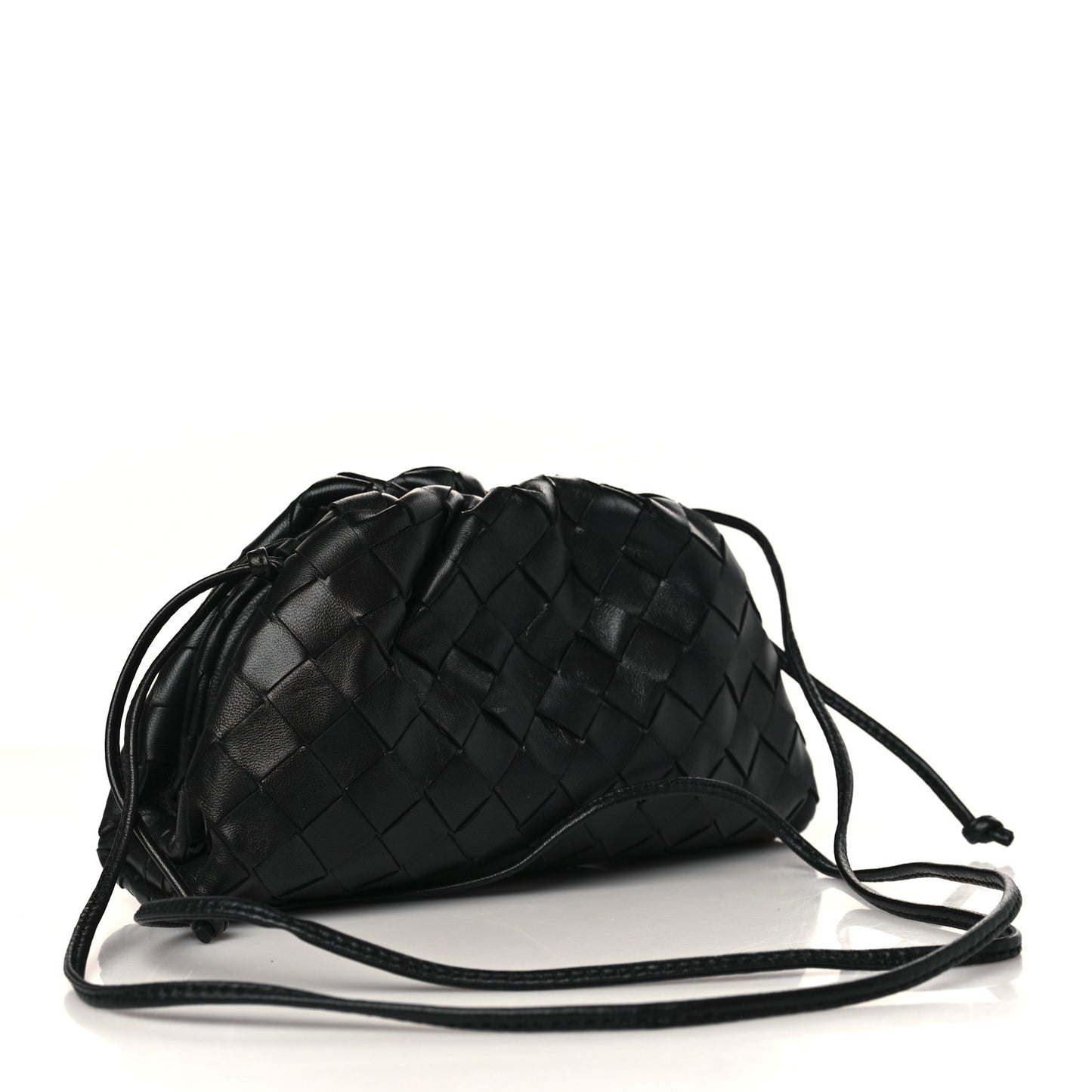 Nappa Intrecciato The Mini Pouch Black