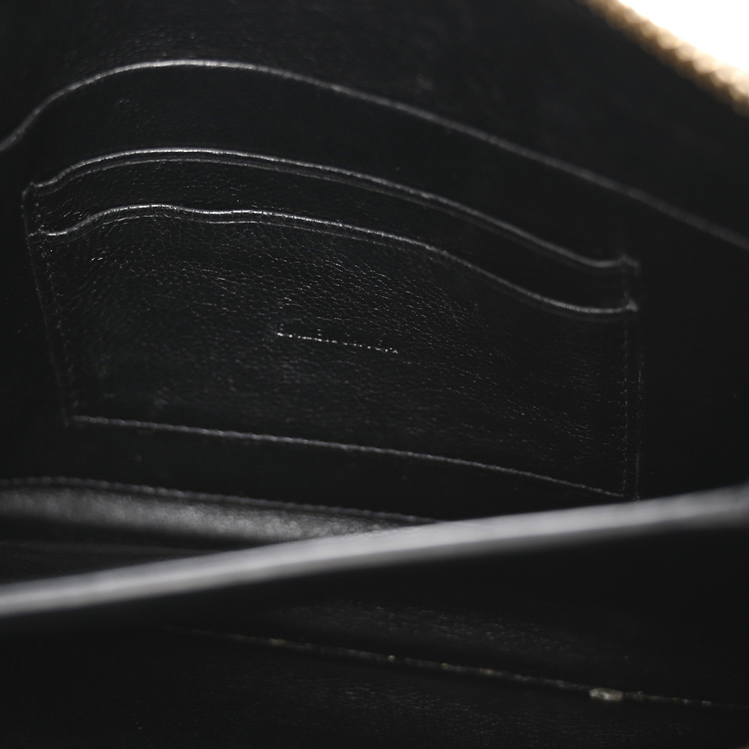 Balenciaga Grained Calfskin Neo Classic Gold Hardware Multipouch Black 6 of 10