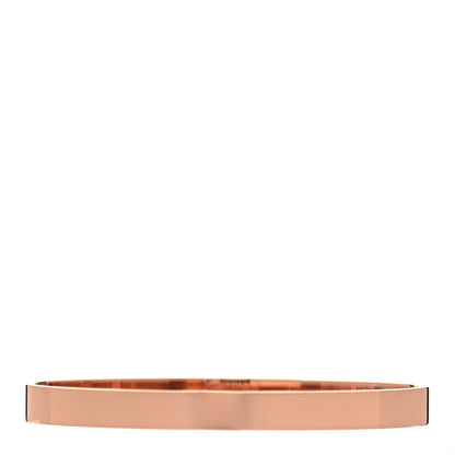 Hermes 18K Rose Gold Diamond PM Kelly Pave Bracelet SH 3 of 4