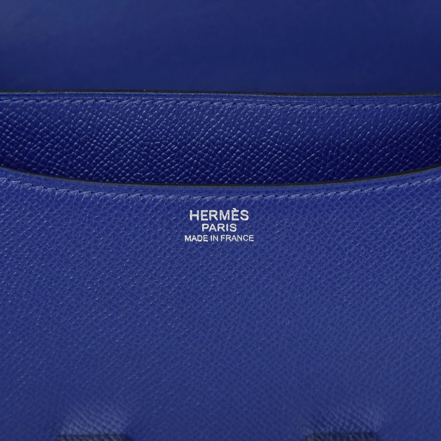 Hermes Epsom Constance 24 Bleu Electrique 5 of 24
