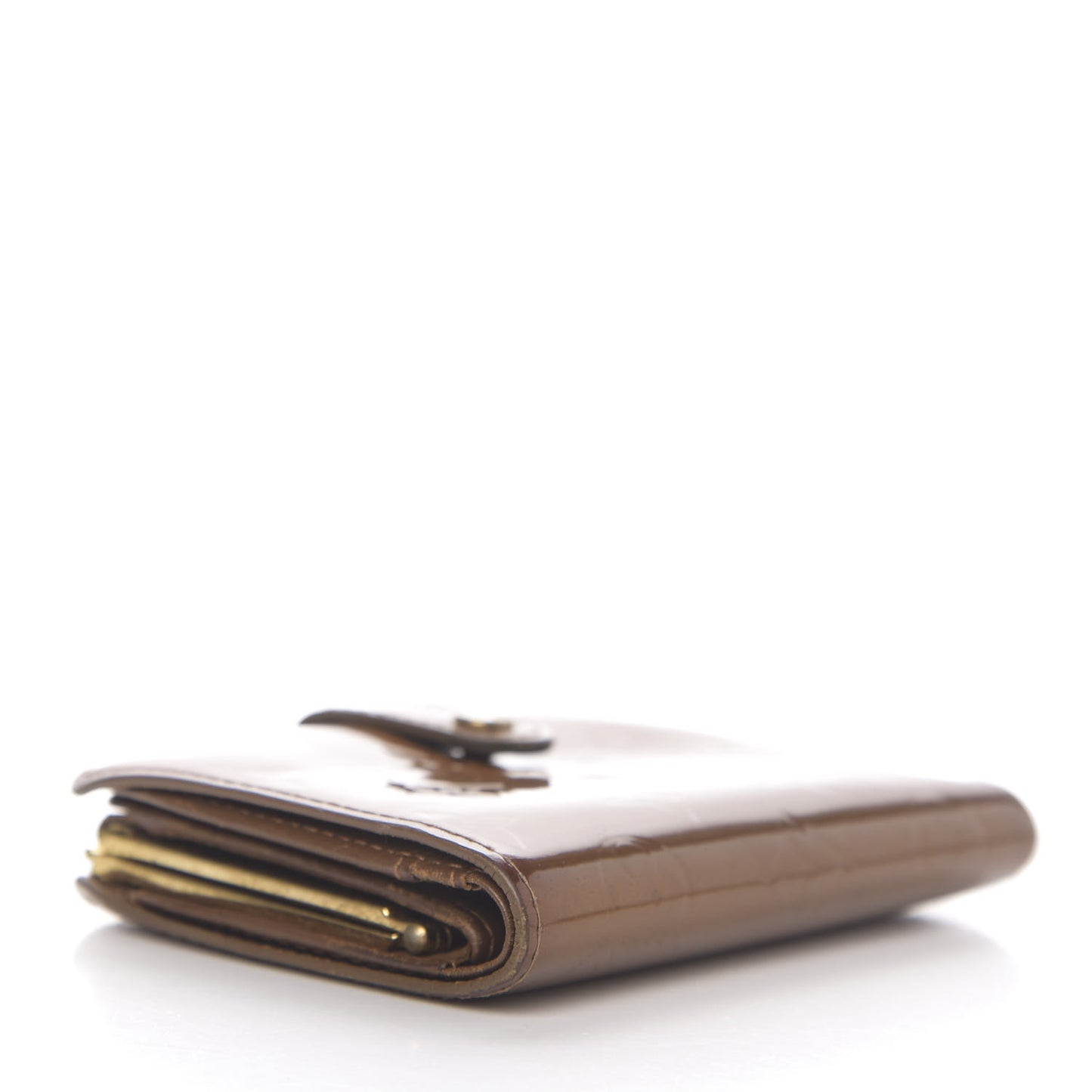 Vernis French Purse Wallet Bronze