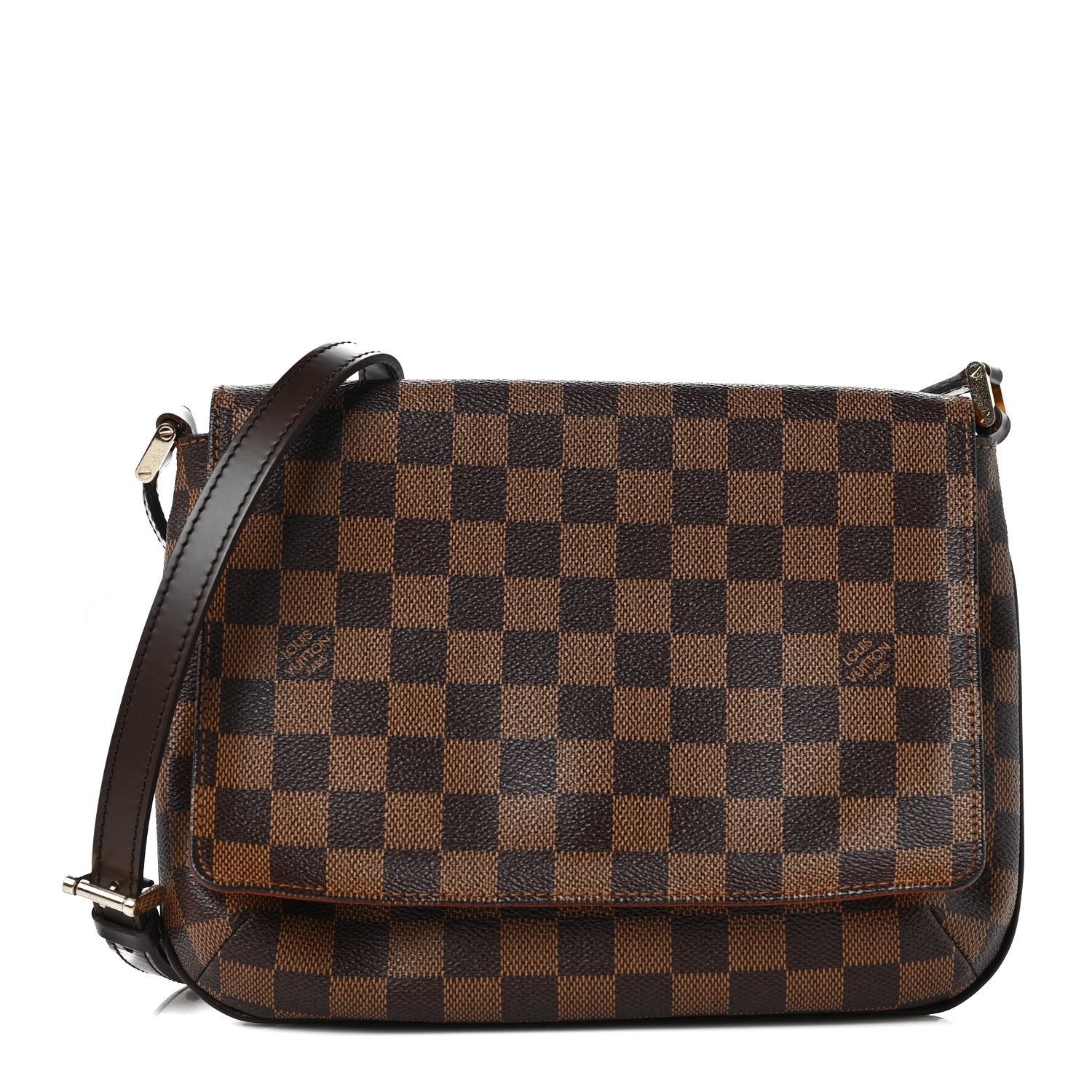 Louis Vuitton Damier Ebene Musette Tango Long Strap 1 of 9