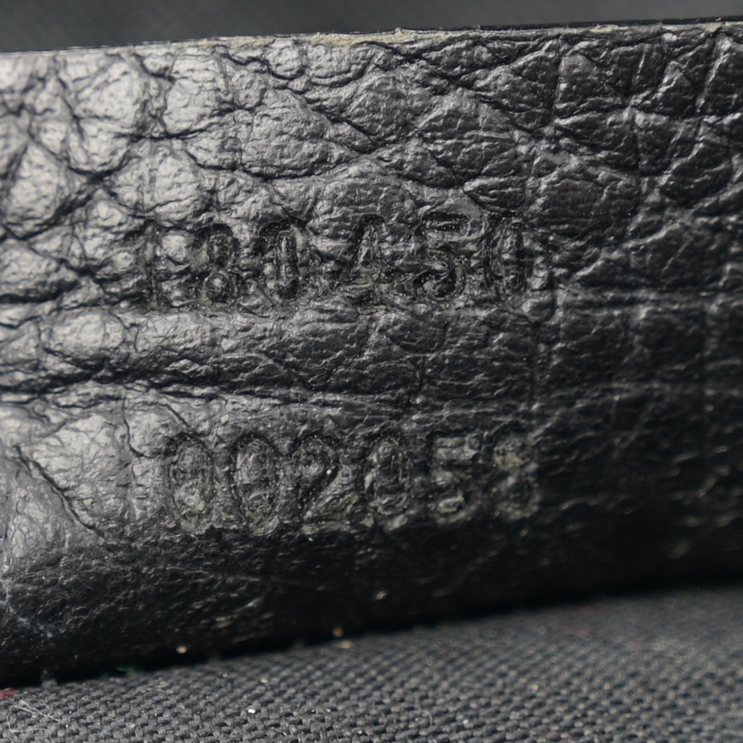 Nylon Calfskin Monogram Tall Tote Dark Brown