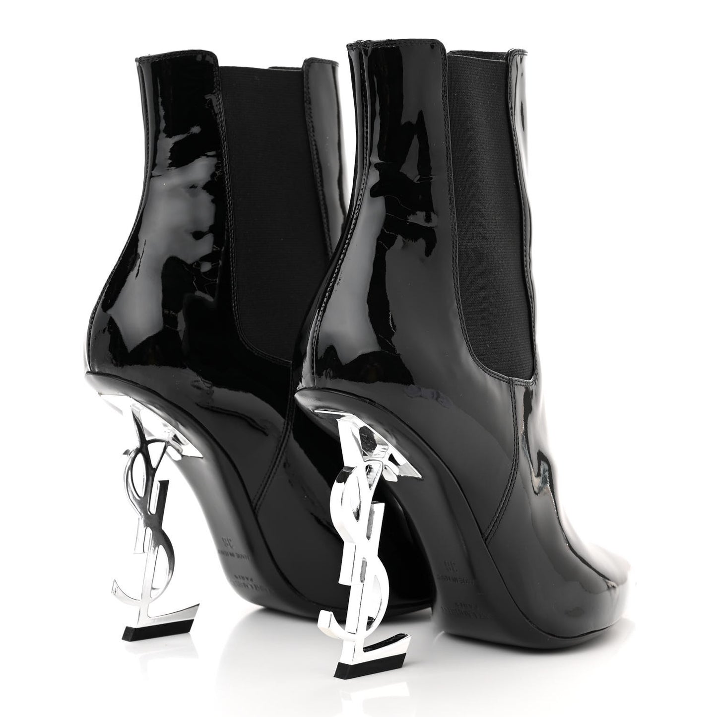 Patent Opyum Ankle Booties 36 Black