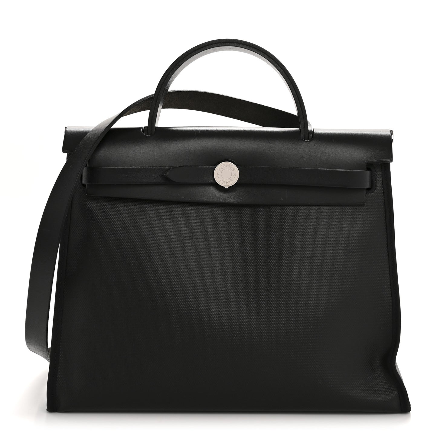 Toile H Berline Vache Hunter Herbag Zip PM 31 Black Ecru