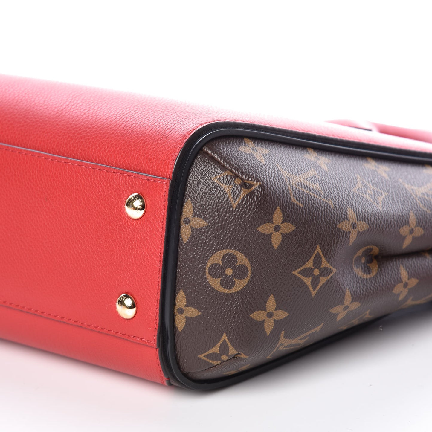 Calfskin Monogram Kimono Tote PM Cherry