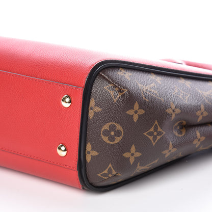 Louis Vuitton Calfskin Monogram Kimono Tote PM Cherry 8 of 8
