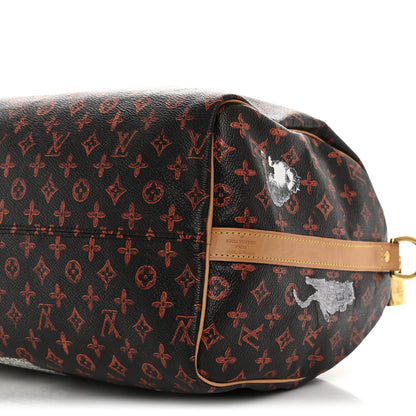 Louis Vuitton Catogram Speedy Bandouliere 30 Marron 9 of 15