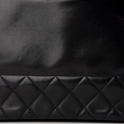 Chanel Lambskin Shopping Tote Black 9 of 9