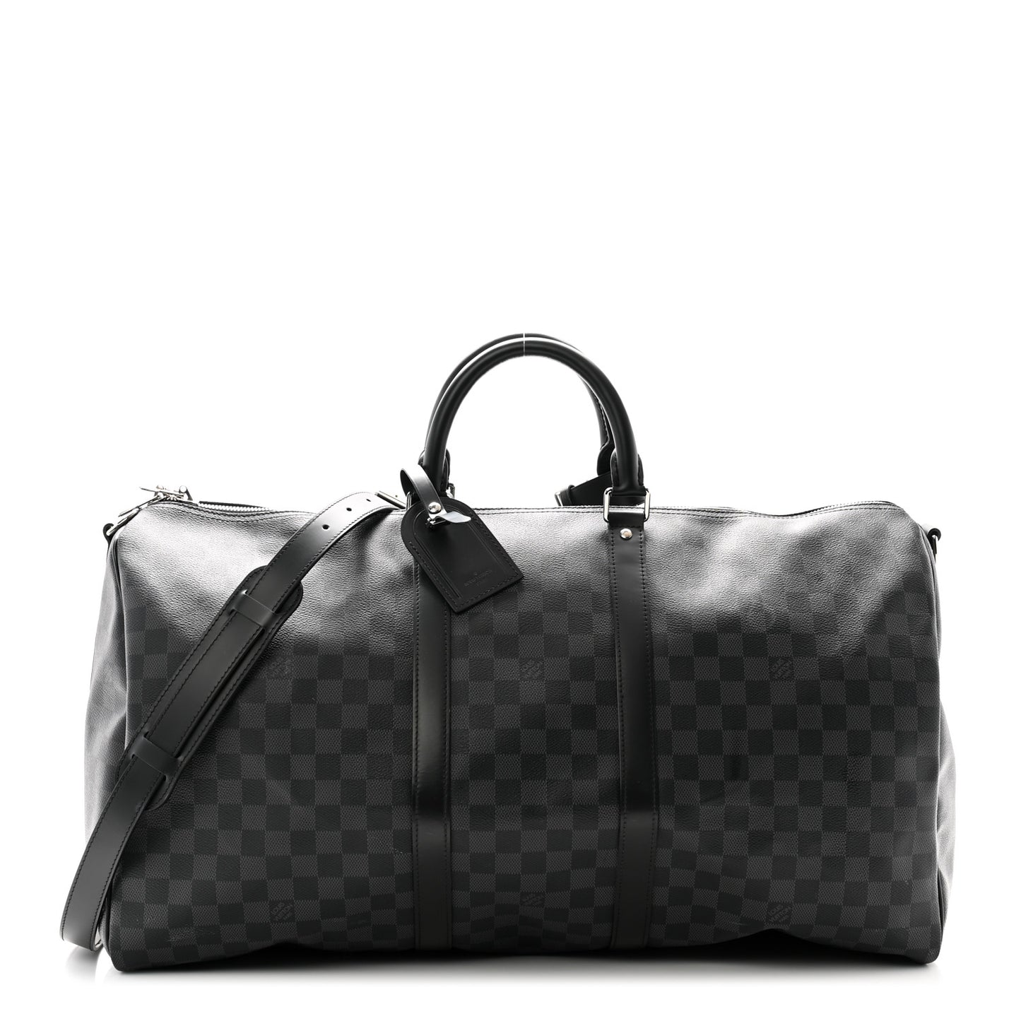 Damier Graphite Keepall Bandouliere 55