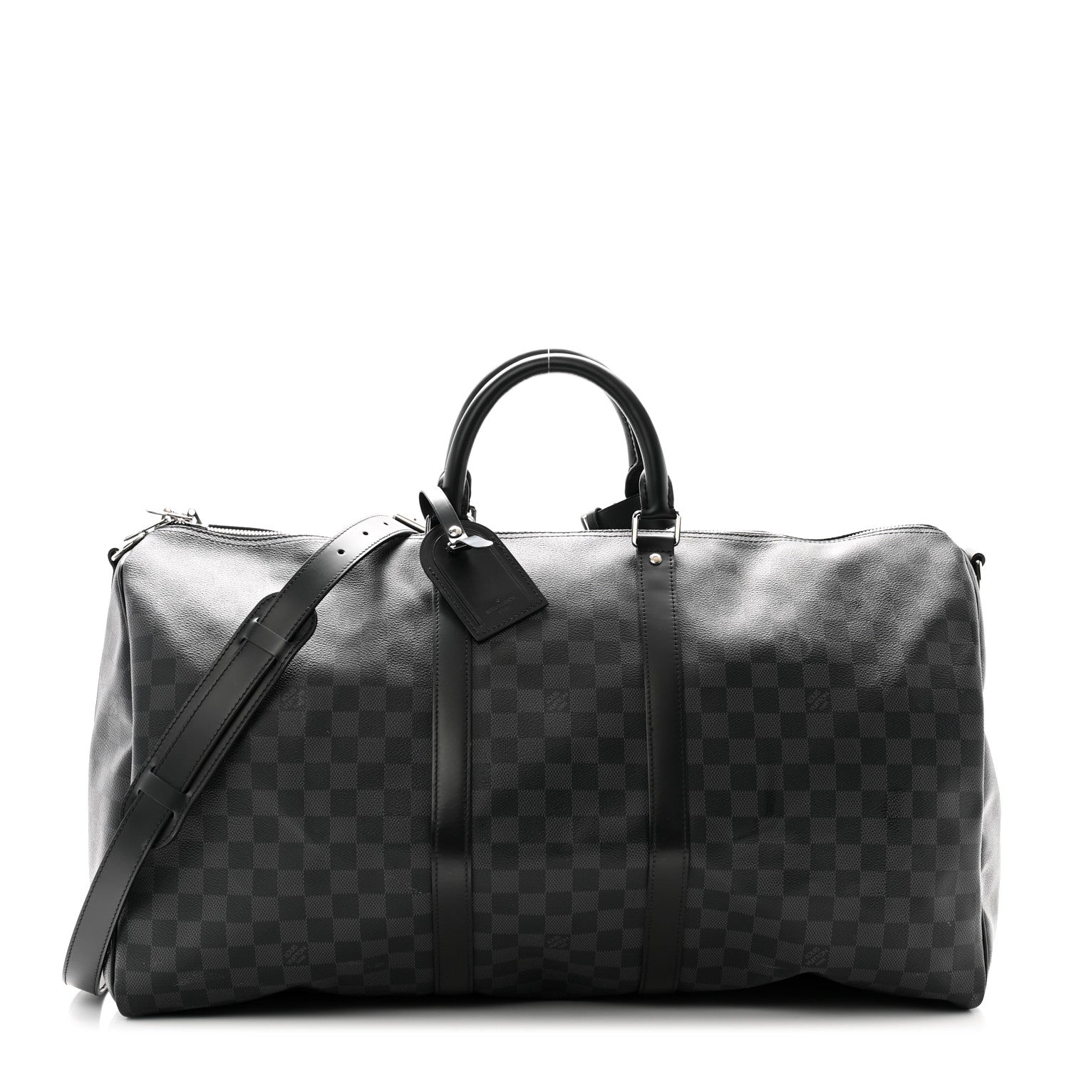 Louis Vuitton Damier Graphite Keepall Bandouliere 55 1 of 13