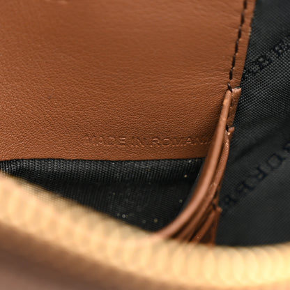 Burberry House Check Derby Peyton Crossbody Clutch Bag Tan 7 of 11