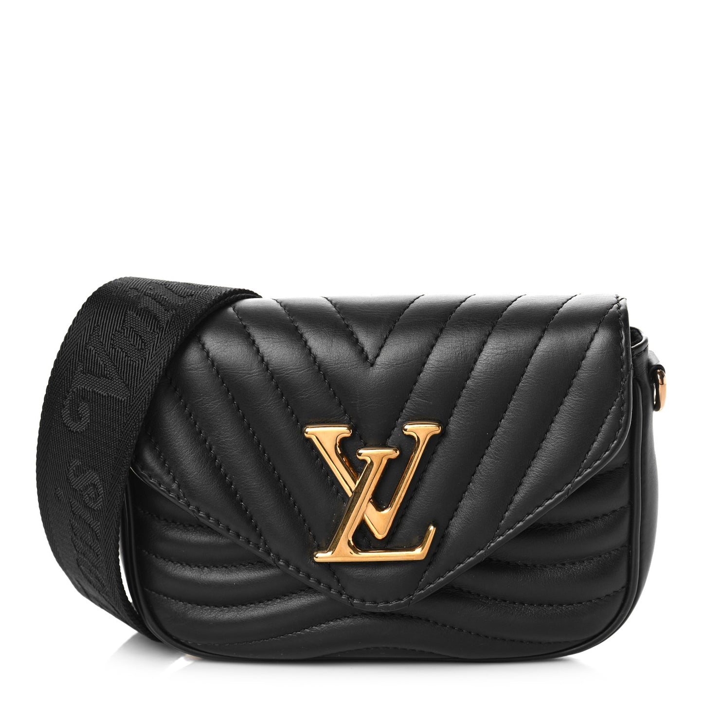 Calfskin New Wave Multi Pochette Black