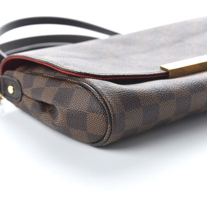 Louis Vuitton Damier Ebene Favorite MM 6 of 11