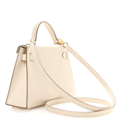 Hermes Epsom Mini Kelly Sellier 20 Craie 3 of 11